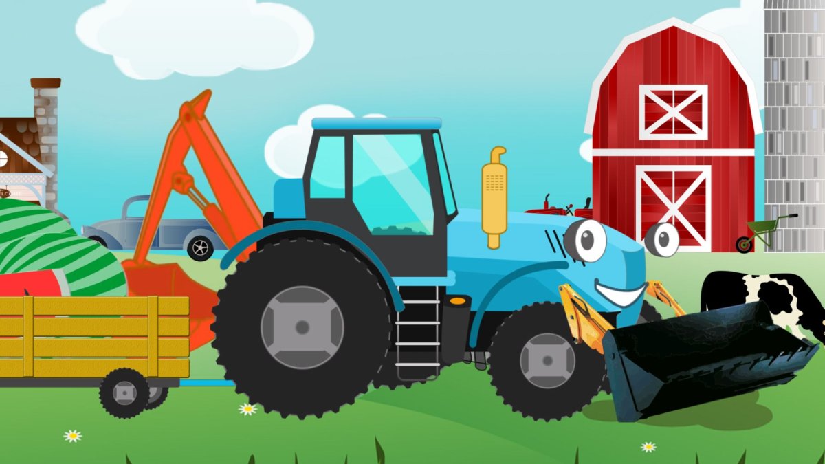 Озон синий трактор