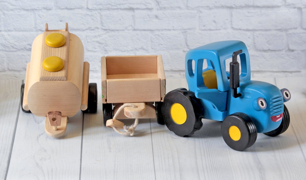 Синий трактор трактор Гоша