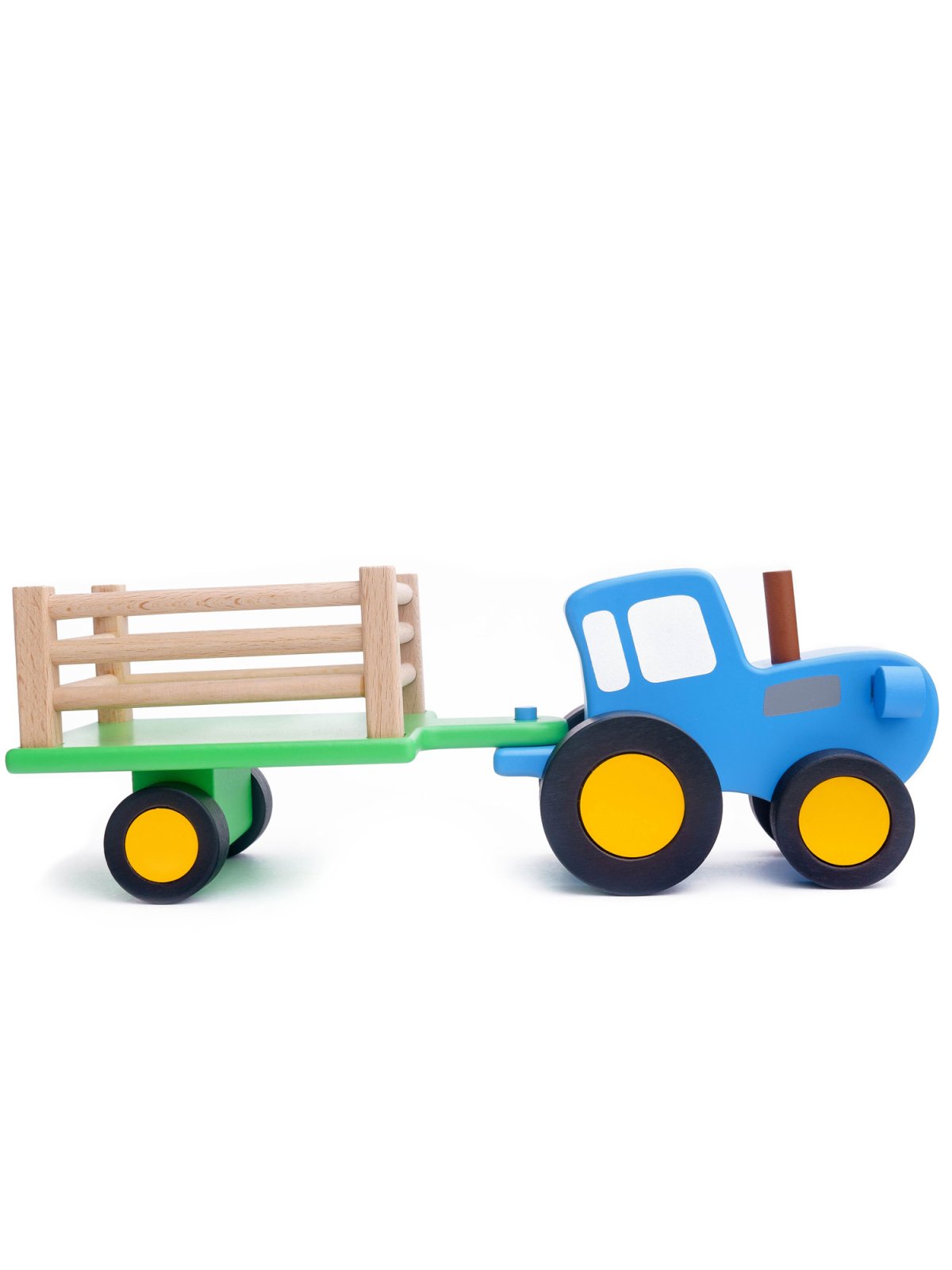 Синий трактор надпись