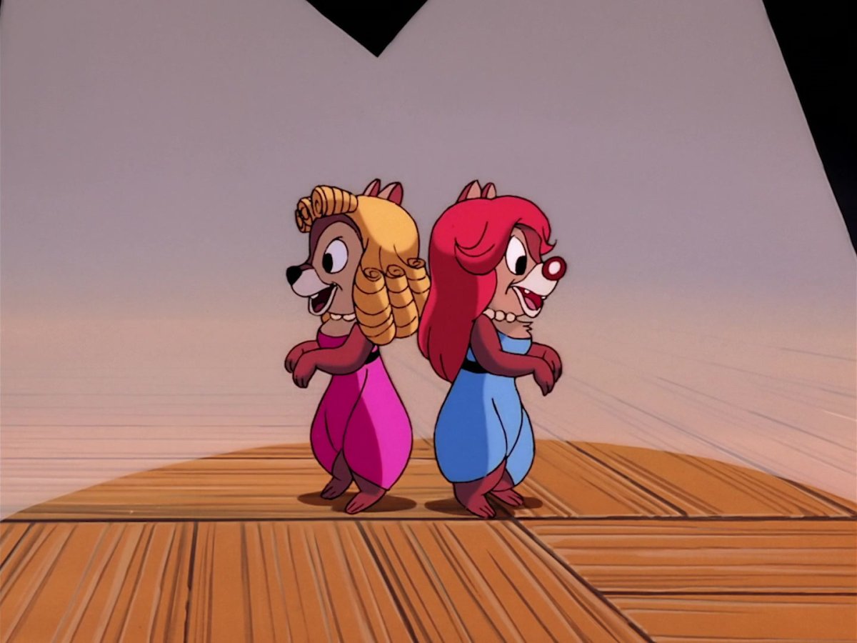 Чип и Дейл герои мультика имена