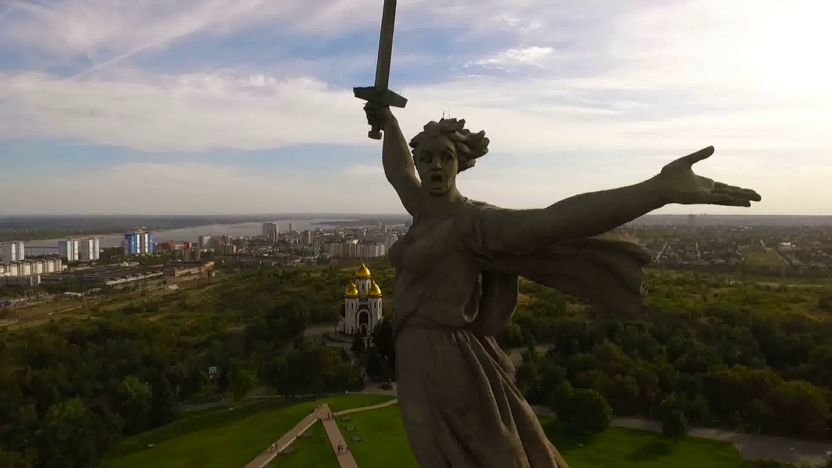 Мамаев Курган и Родина мать