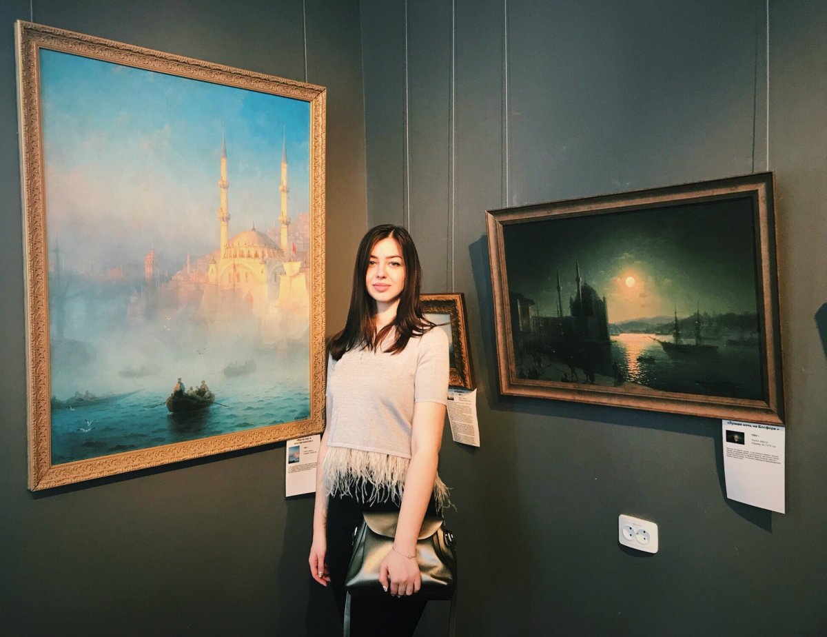 Картина Ивана Айвазовского Лунная ночь на капри