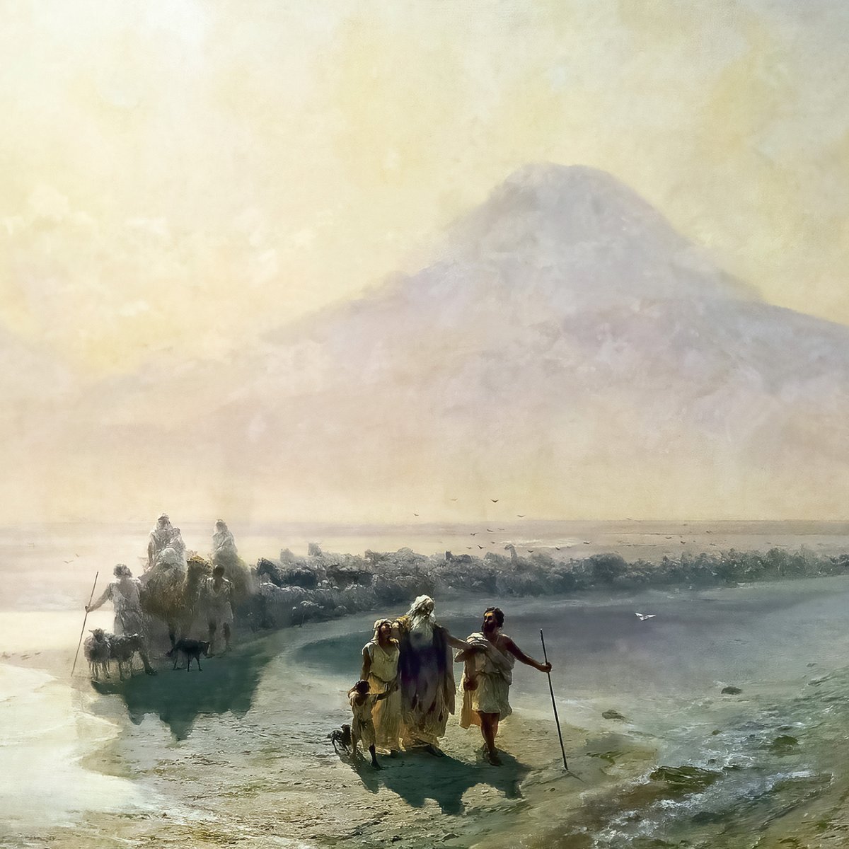 Иван Айвазовский. Вид Вико близ Неаполя