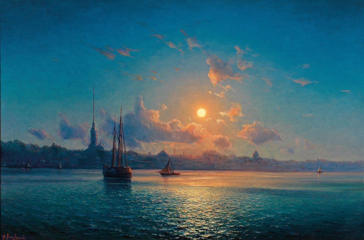 Айвазовский Ялта 1864