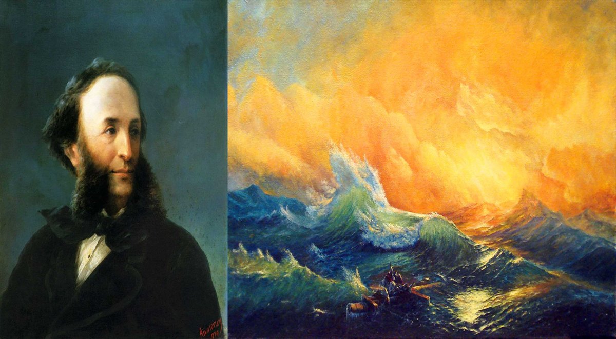 Айвазовский Осада Севастополя 1859