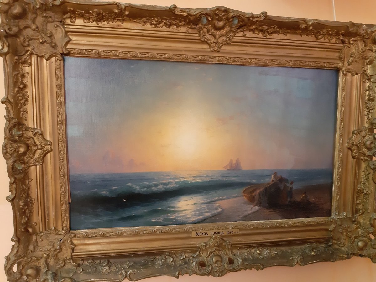 Айвазовский Восход над Ялтой