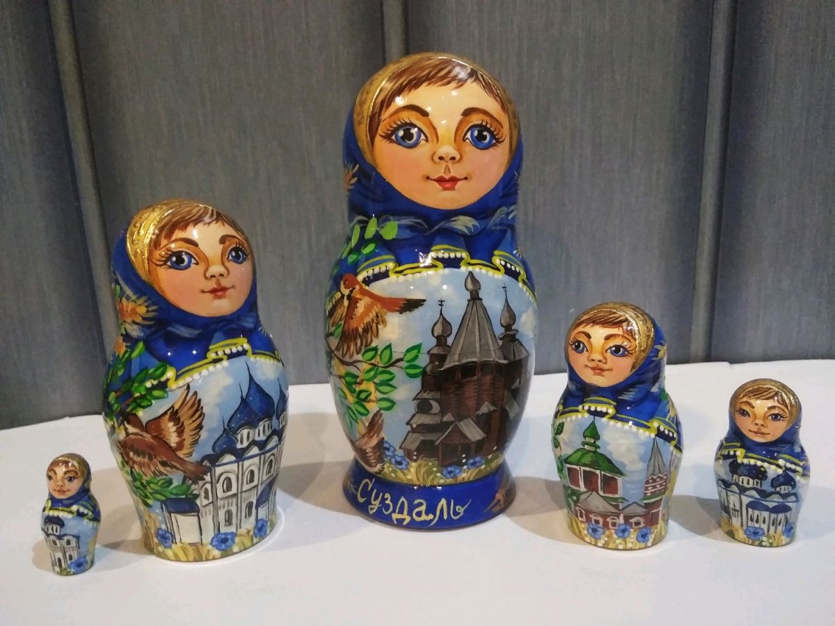 Матрёшка арт славяне