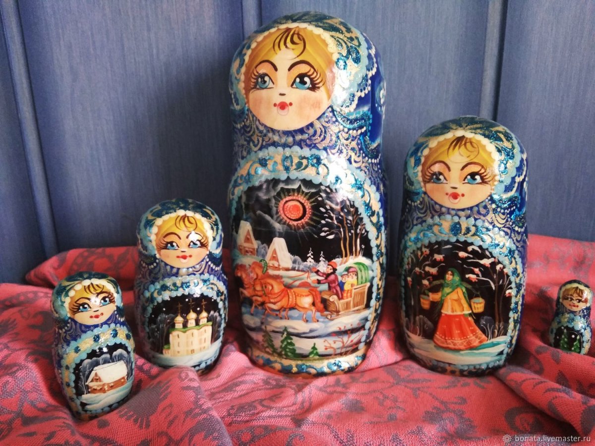 Мария Дмитриева художник матрешки
