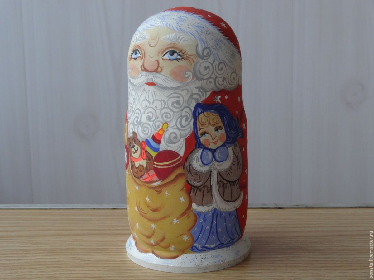 Авторская Матрешка художника Степкаевой