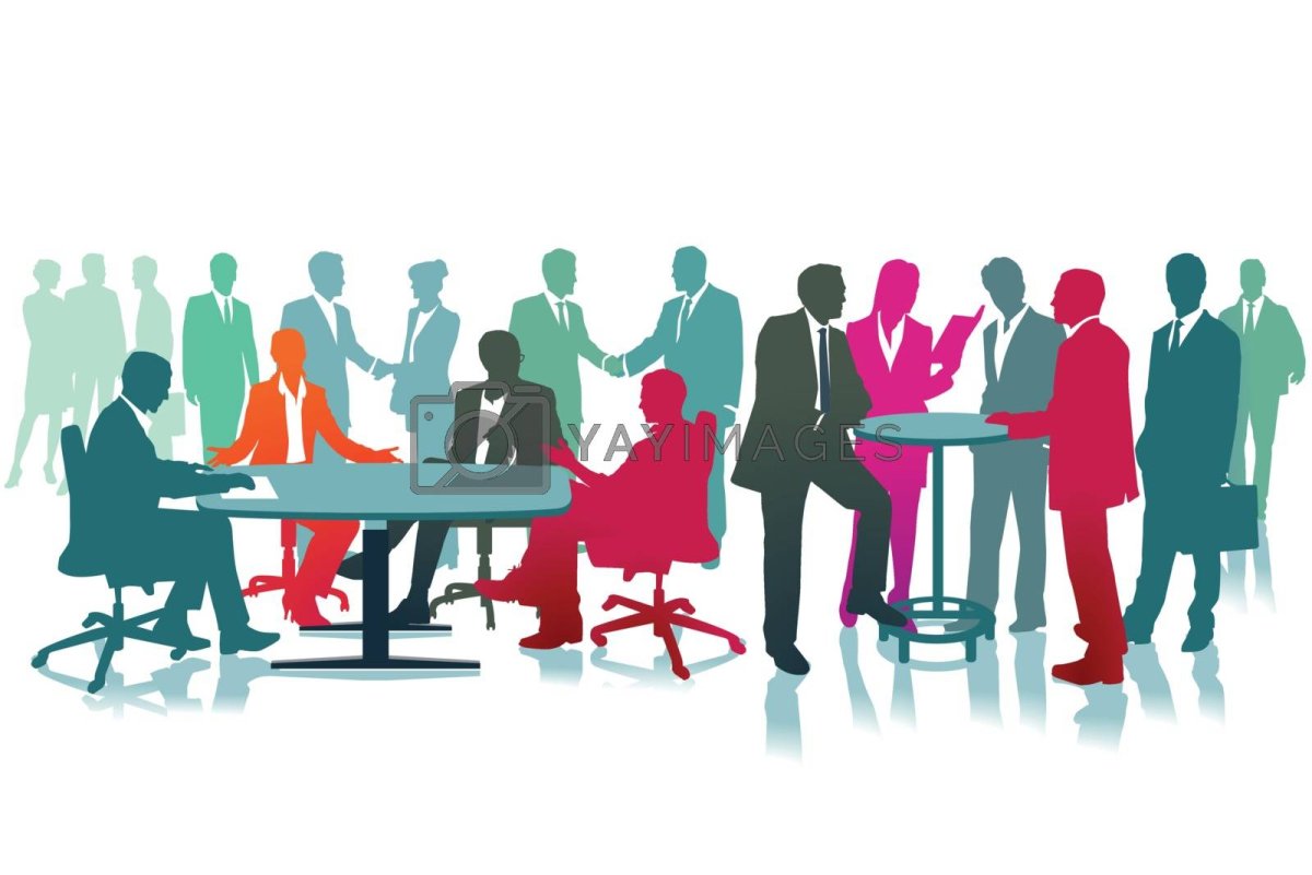 Кабинет для совещаний рисунок