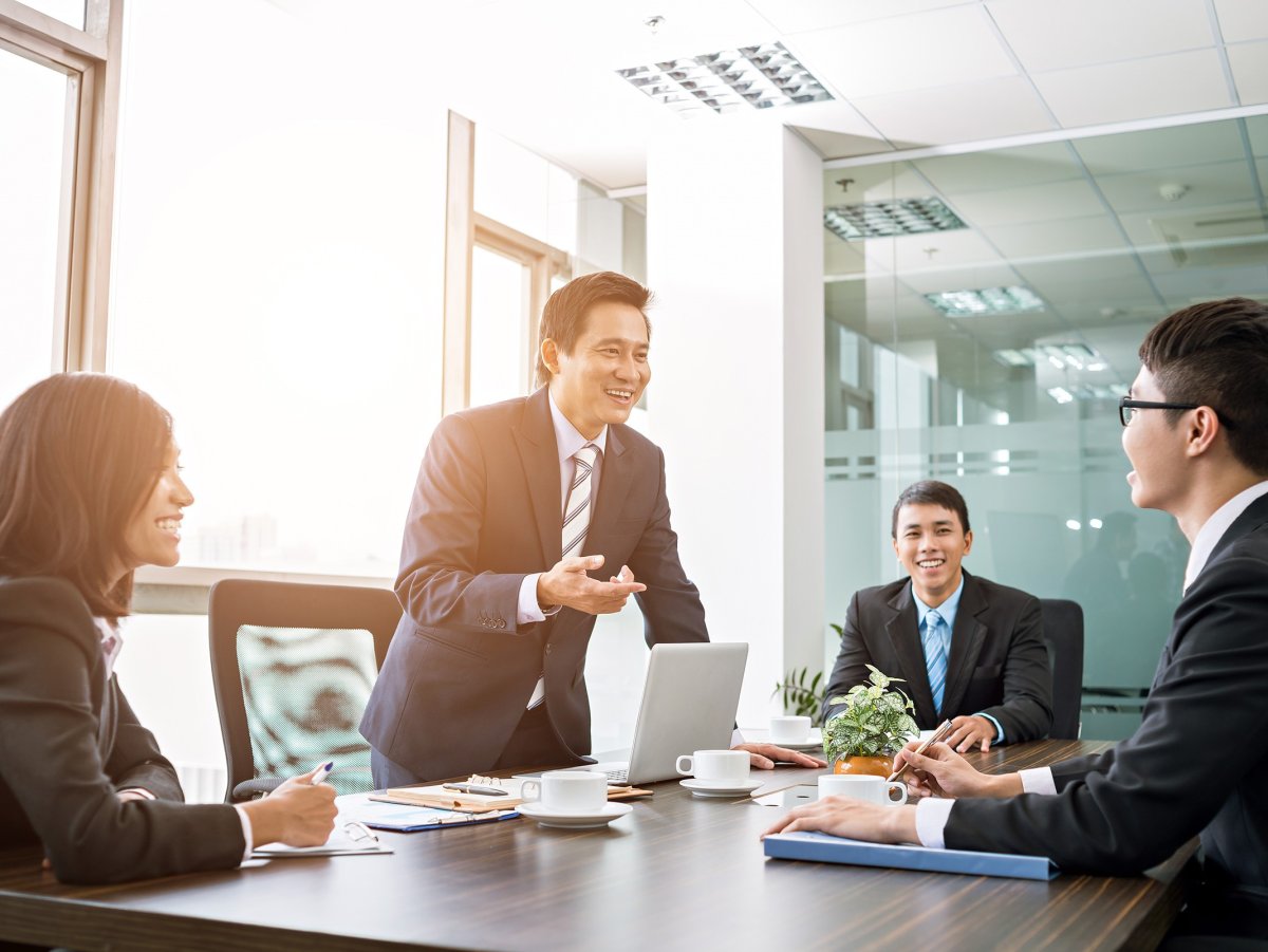 Деловая встреча Эстетика