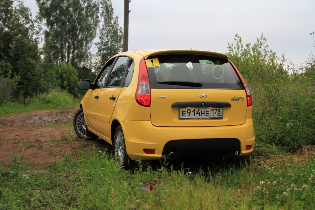 Лада Калина хэтчбек спорт