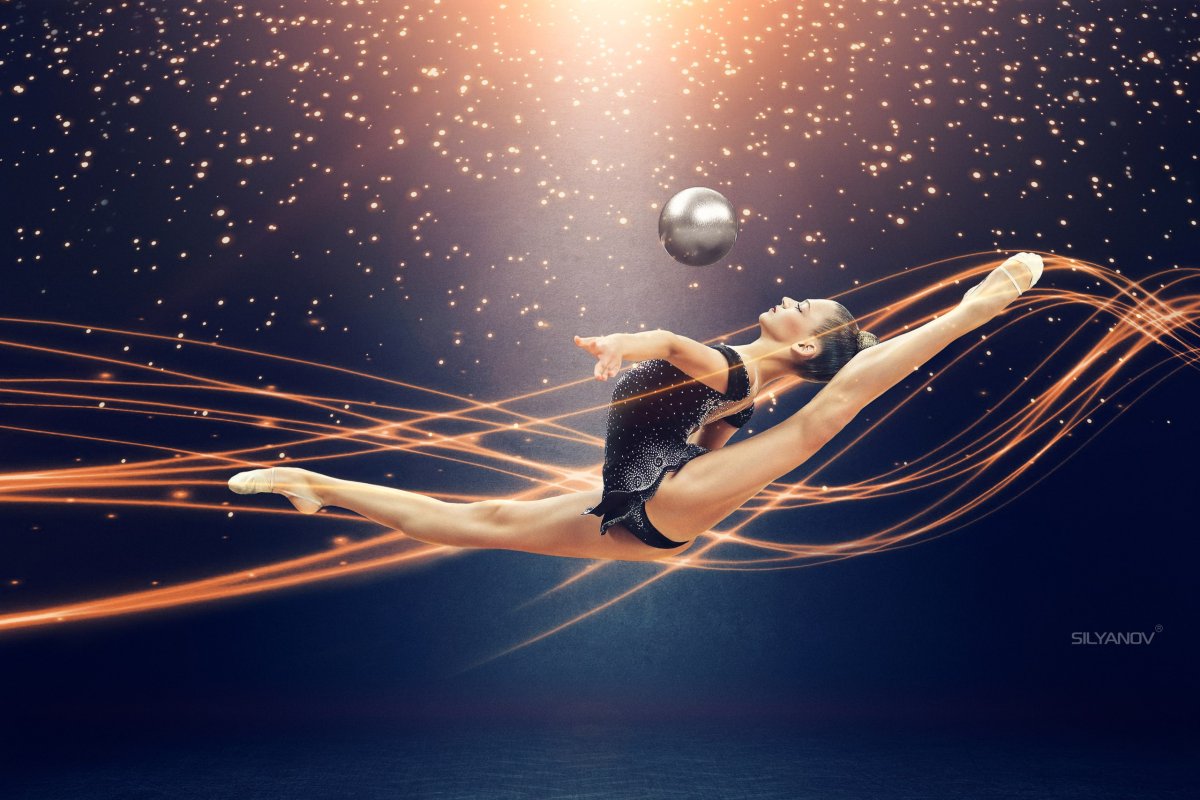 Художественная гимнастика фон